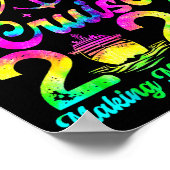 My First Cruise 2026 Funny First Time Cruise Vacat Poster (Ecke)