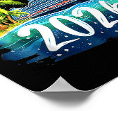 My First Cruise 2026 Funny First Time Cruise Vacat Poster (Ecke)