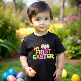My First Easter Party Baby T-shirt
