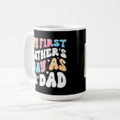 My First Father’s Day Photo  Kaffeetasse (Vorderseite Links)