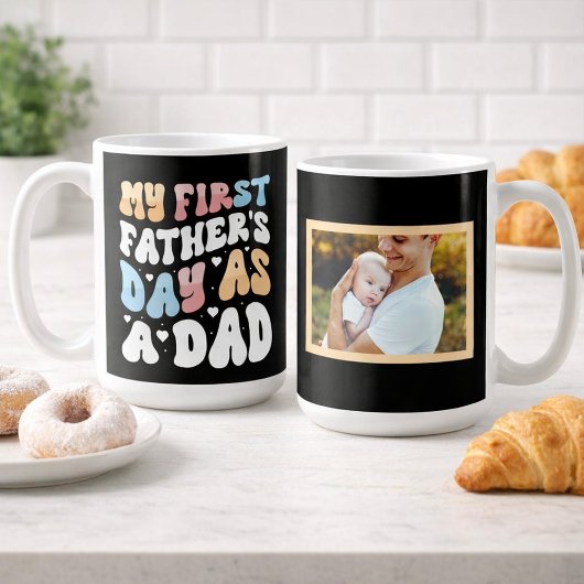 My First Father’s Day Photo  Kaffeetasse