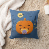 My First Halloween Pacifier Pumpkin Kissen (Decke)