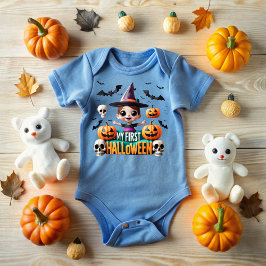 My first Halloween: Scares and laughter! Baby Strampler