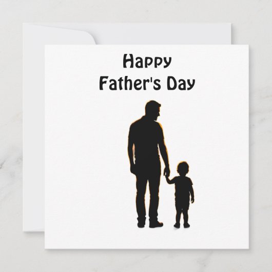 My First Hero – Father’s Day Card (Vorderseite)