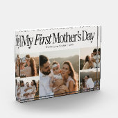 My First Mothers Day Retro Photo Collage Fotoblock (Links)