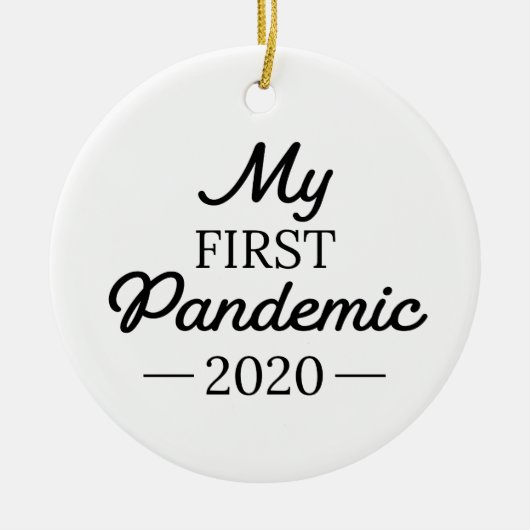 My First Pandemic Ornament (Vorne)