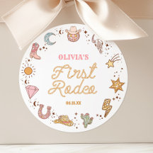 My First Rodeo Disco Cowgirl 1. Geburtstag Party