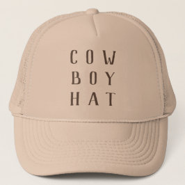 My First Rodeo Western Birthday Cowboy Party Hat Truckerkappe