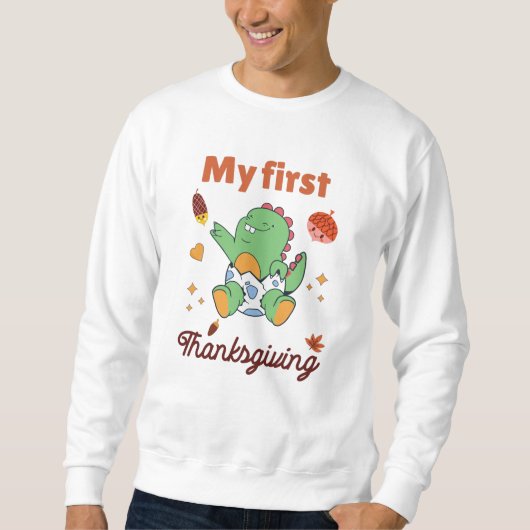 My first Thanksgiving Sweatshirt (Vorderseite)
