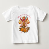 My first Thanksgiving Turkey Day! Baby T-shirt (Vorderseite)