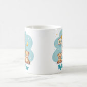 "My First Year Adorable Baby Milestone Teddy Bear Kaffeetasse (Mittel)