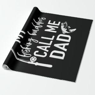 My Fishing Buddies Call Me Best Dad ever gift Geschenkpapier