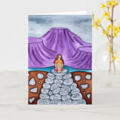 My foundation of inner-strength karte (Gelbe Blume)