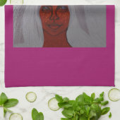 My Freckles Are My Positivity Symbol Kitchen Towel Geschirrtuch (Gefaltet)