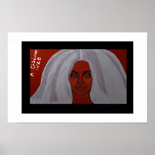 My Freckles Are My Positivity Symbol Poster (Vorne)