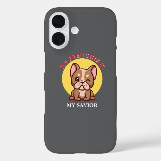 My Frenchie Is My Savior iPhone / iPad case (Rückseite)