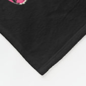 My Frenchie Is My Valentine Valentines Day French Fleecedecke (Ecke)