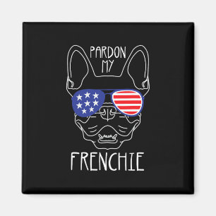 My Frenchie - Lustiger Französischer Bulldogge USA Magnet
