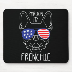 My Frenchie - Lustiger Französischer Bulldogge USA Mousepad