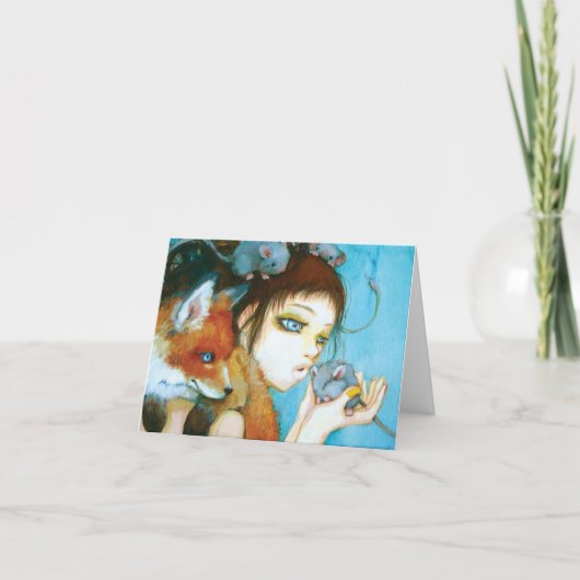 My Frenemies Note Card Karte (Vorderseite)