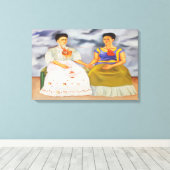 My Frida Series: Two Fridas Leinwanddruck (Insitu (Holzboden))