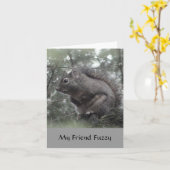 My Friend Fuzzy Karte (Gelbe Blume)