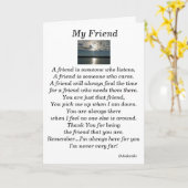 My Friend Karte (Gelbe Blume)