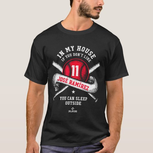 My Funny House Jose Ramirez Mlbpa Mlb T-Shirt (Vorderseite)