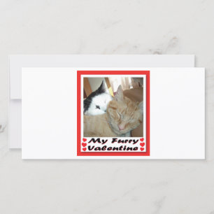 My Furry Valentine Feiertagskarte