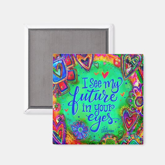 "My Future" Inspirivity Magnet (Vorderseite/Rückseite)