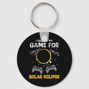 My Game Solar Eclipse 2024 Gaming Gamer Men Boys K Schlüsselanhänger