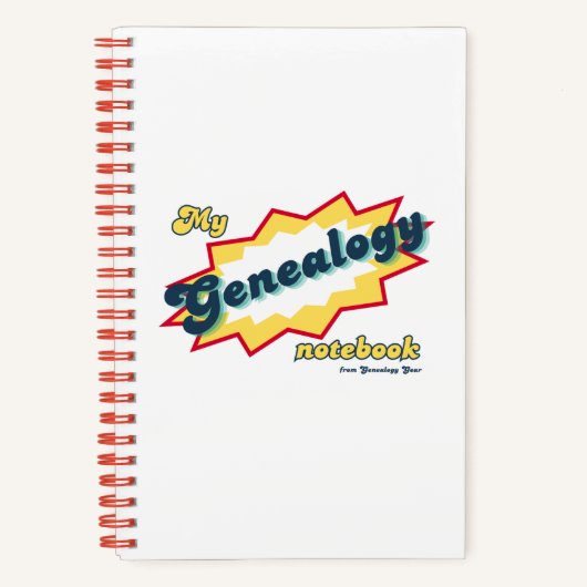 My Genealogy Notebook (lined pages) Notizblock (Vorderseite)