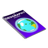 My Geography Notebook Globe Journal Notizblock (Rechte Seite)