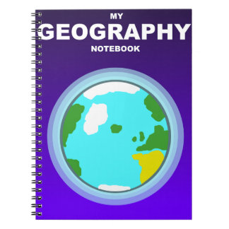 My Geography Notebook Globe Journal Notizblock