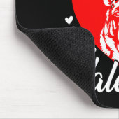 My German Shepherd Is My Valentine Dog Lover Valen Mousepad (Ecke)