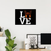 My German Shepherd Poster (Heimbüro)
