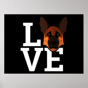 My German Shepherd Poster