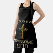 My God Is An Awesome God Christian Religious Schürze (InSitu)