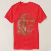My God Is Not Dead Hes Surely Alive Hes Livin  T-Shirt (Design vorne)
