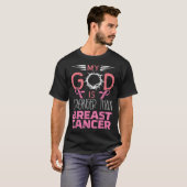 My God Stronger Than Breast Cancer Awareness T-Shirt (Vorne ganz)