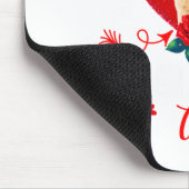 My Golden Retriever Is My Valentine Owner Floral H Mousepad (Ecke)