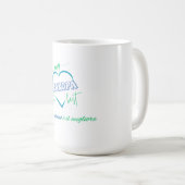 My Grandpa Is the Best – Bilingual Gift Design Kaffeetasse (VorderseiteRechts)