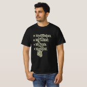 My grandson soldier hero military grandpa gift T-Shirt (Vorne ganz)