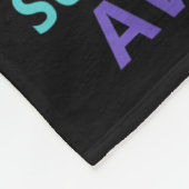 My Grandson's Wings Cover Heart Suicide Awareness Fleecedecke (Ecke)