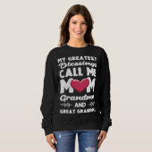 My Greatest Blessings Call Me Mom Mother's Day Ins Sweatshirt (Vorne ganz)