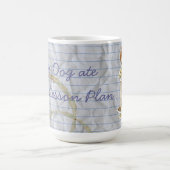 My Griffon Ate my Lessingplan Kaffeetasse (Mittel)