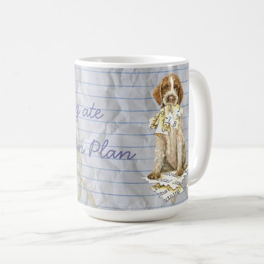 My Griffon Ate my Lessingplan Kaffeetasse (VorderseiteRechts)