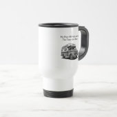 My Heart Among Trees Tents Nature Lover Camping Reisebecher (VorderseiteRechts)