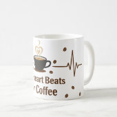 My Heart Beats for Coffee-mug Kaffeetasse (VorderseiteRechts)