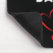 My Heart Belongs To Daddy I Love My Dad Valentine Mousepad (Ecke)